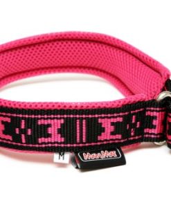Halsband - Vadderat - Halvstryp - Rosa