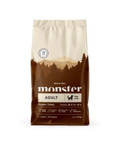 Monster GF Adult Chicken / Turkey 12 kg