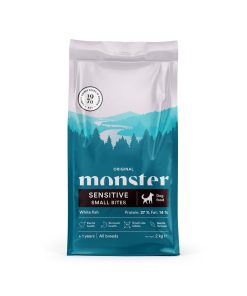 Monster Orig. Sens. White Fish Small Bites 2 kg