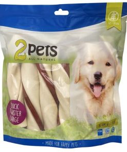 2pets Tuggtwister med Anka Large 500g