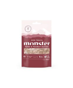 Monster Hundgodis Baked Pork / Peanut Better 100g