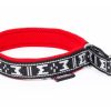 Manmat Halsband Vadderat Röd S