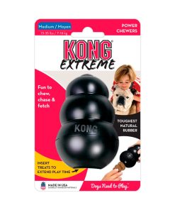 Kong Leksak Extreme Svart M